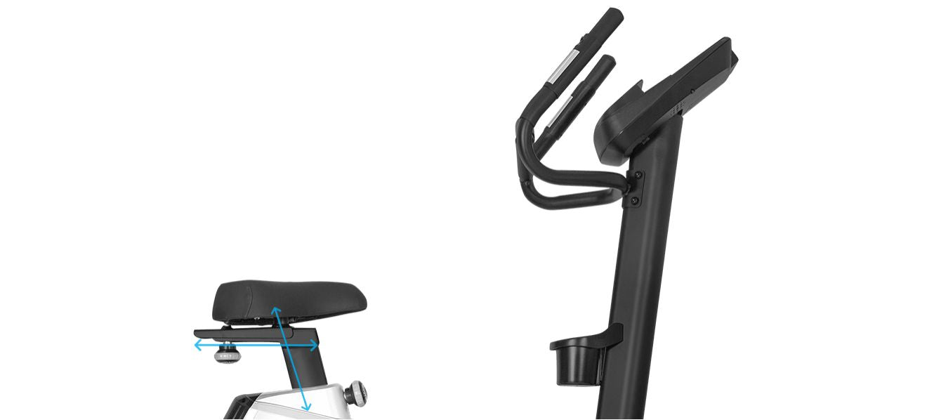Lifespan Fitness EXC-100 Commercial Exercise Bike has a highly adjustable seat