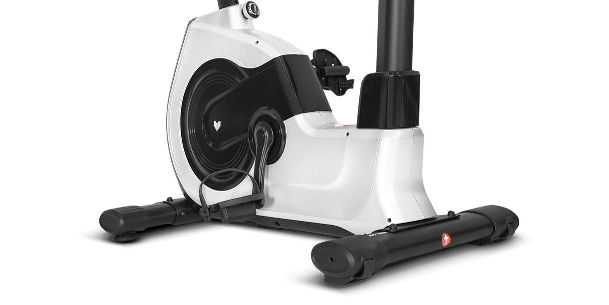 Lifespan Fitness EXC-100 Commercial Exercise Bike, featuring a sturdy design, adjustable seat, and user-friendly console, ideal for gym enthusiasts seeking an effective indoor cycling workout.