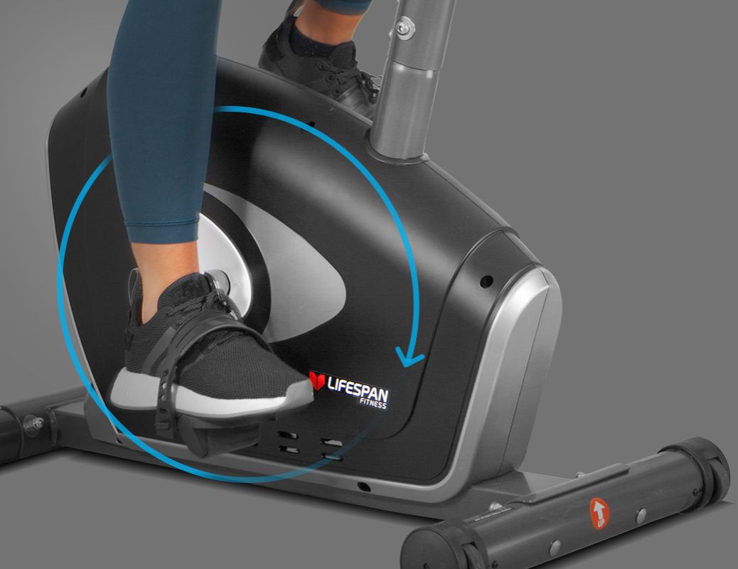 Close-up of Lifespan Fitness EXER-58 Exercise Bike