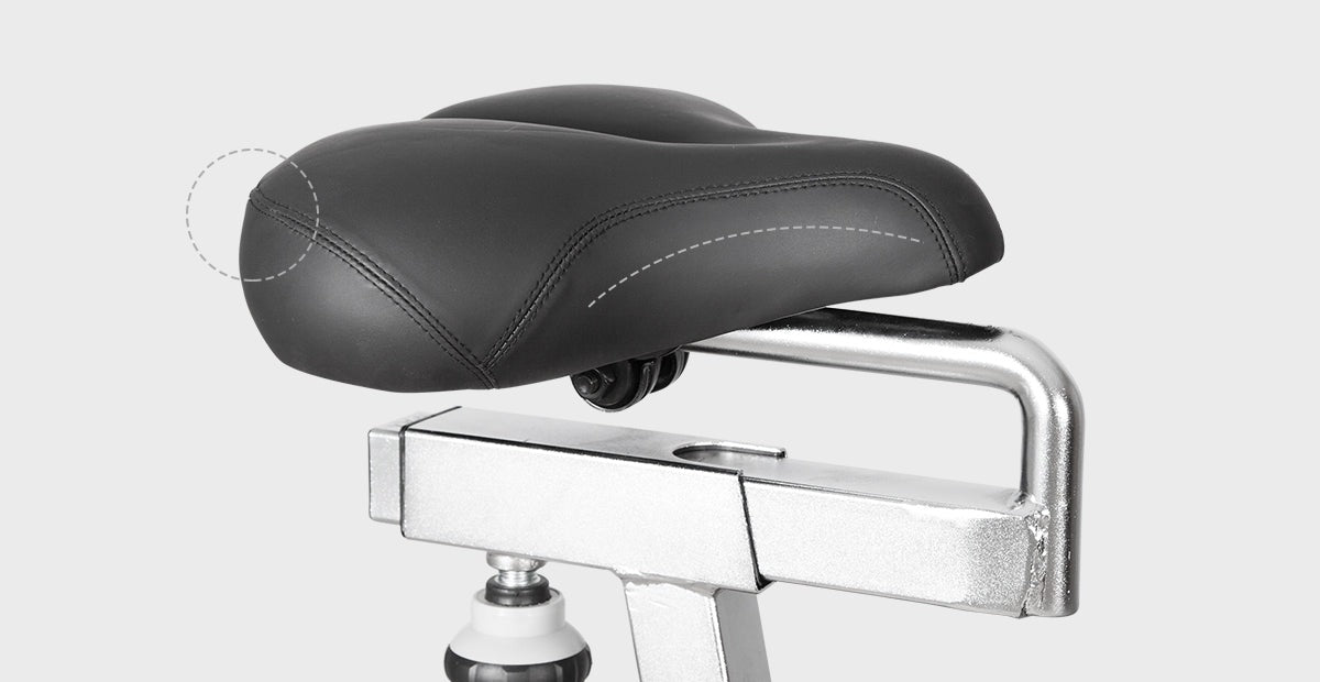 Lifespan Fitness EXER-90H Exercise Bike display, featuring metrics like time, distance, calories, heart rate, and customizable workout settings for effective indoor cycling.