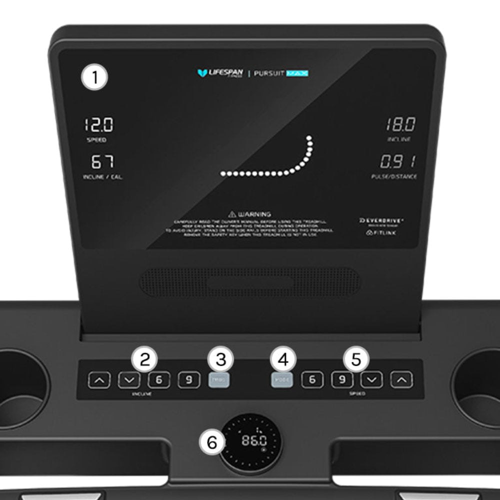 Lifespan Fitness Pursuit MAX Treadmill