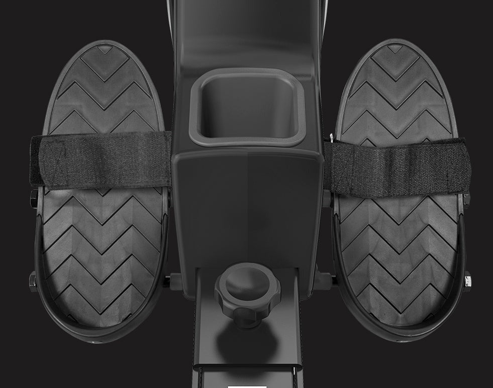 Lifespan Rower-445 Rowing Machine foot plates