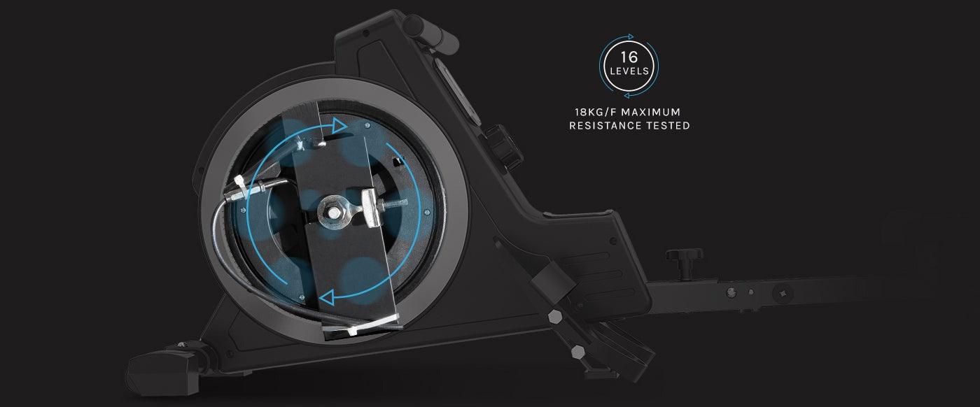 Lifespan Fitness ROWER-445 Rowing Machine in a bright room, featuring a sleek design, adjustable resistance, and ergonomic seating for effective home workouts.