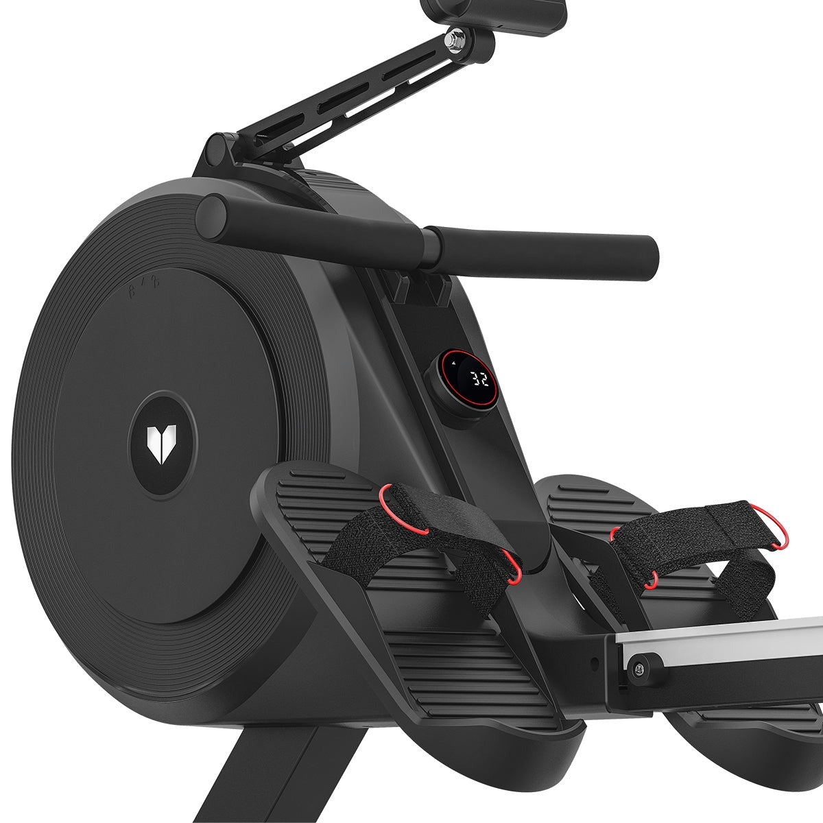 Winifred Exercise Rower Lifespan Fitness ROWER-500D Dual Air/Magnetic Rowing Machine - Cardio ...