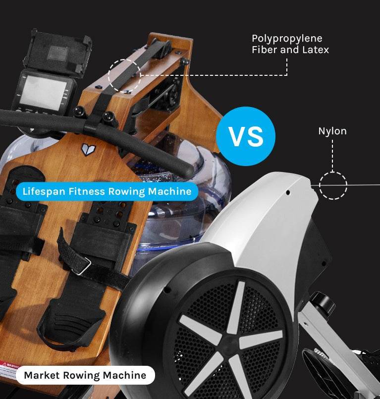 Lifespan Fitness ROWER-760 Foldable Water Rowing Machine