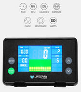 Lifespan Fitness ROWER-801F Air & Magnetic Commercial Rowing Machine