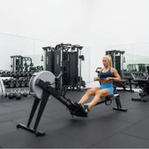 Lifespan Fitness ROWER-801F Air & Magnetic Commercial Rowing Machine