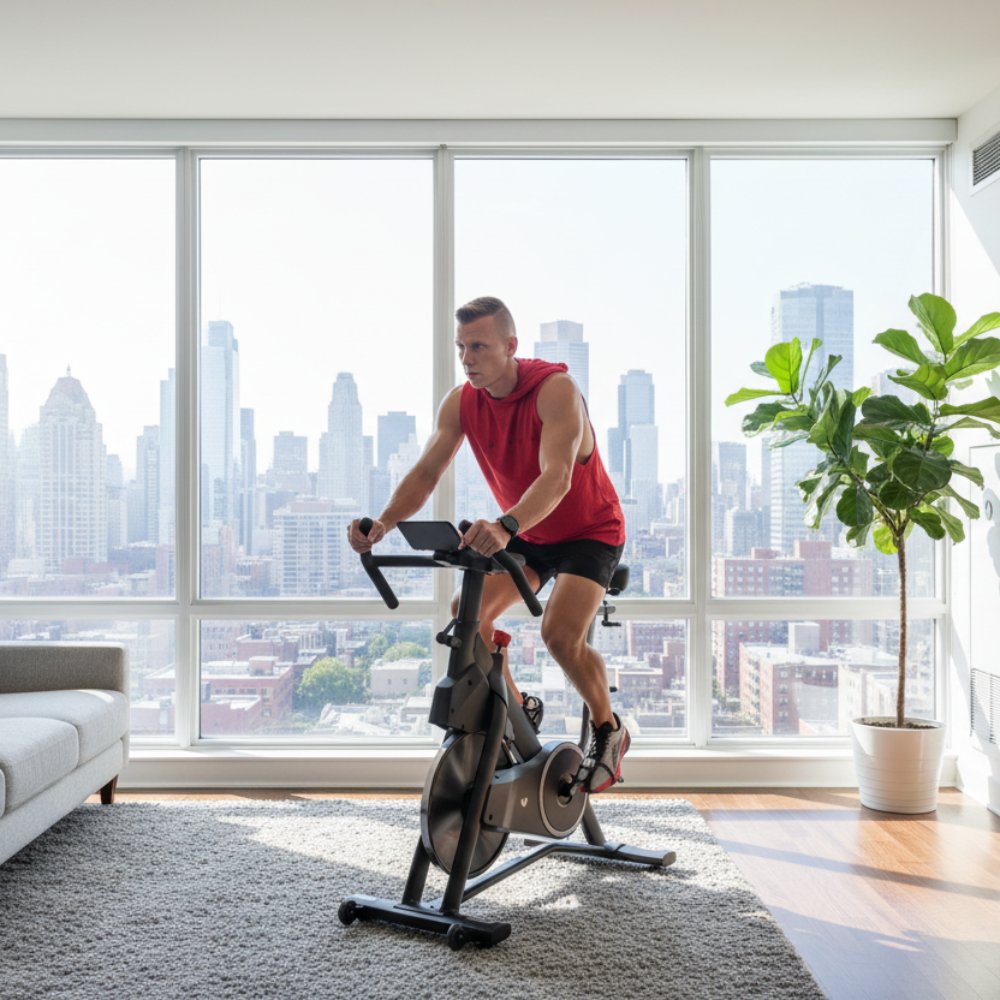 Lifespan Fitness SM420 Spin Bike with Automatic Magnetic Resistance