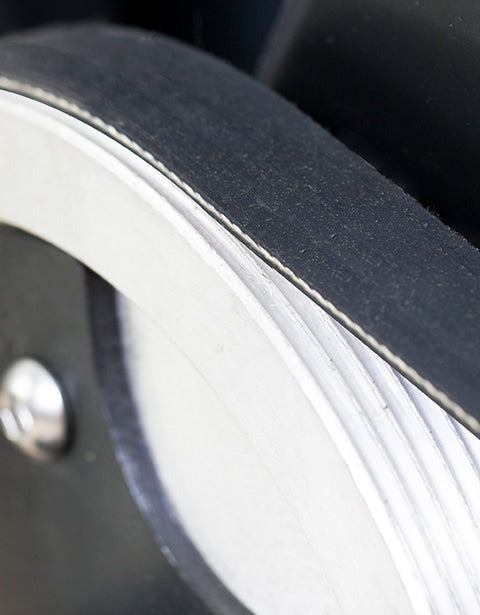 Lifespan Fitness SM420 Spin Bike with built-in tablet and smartphone holder, enabling entertainment during workouts.