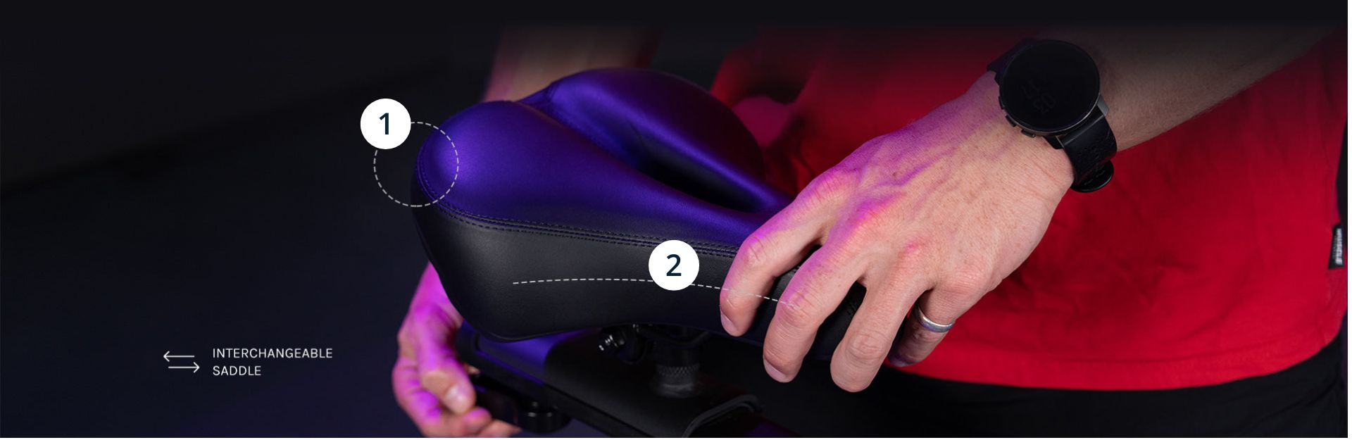 comfort sports saddle