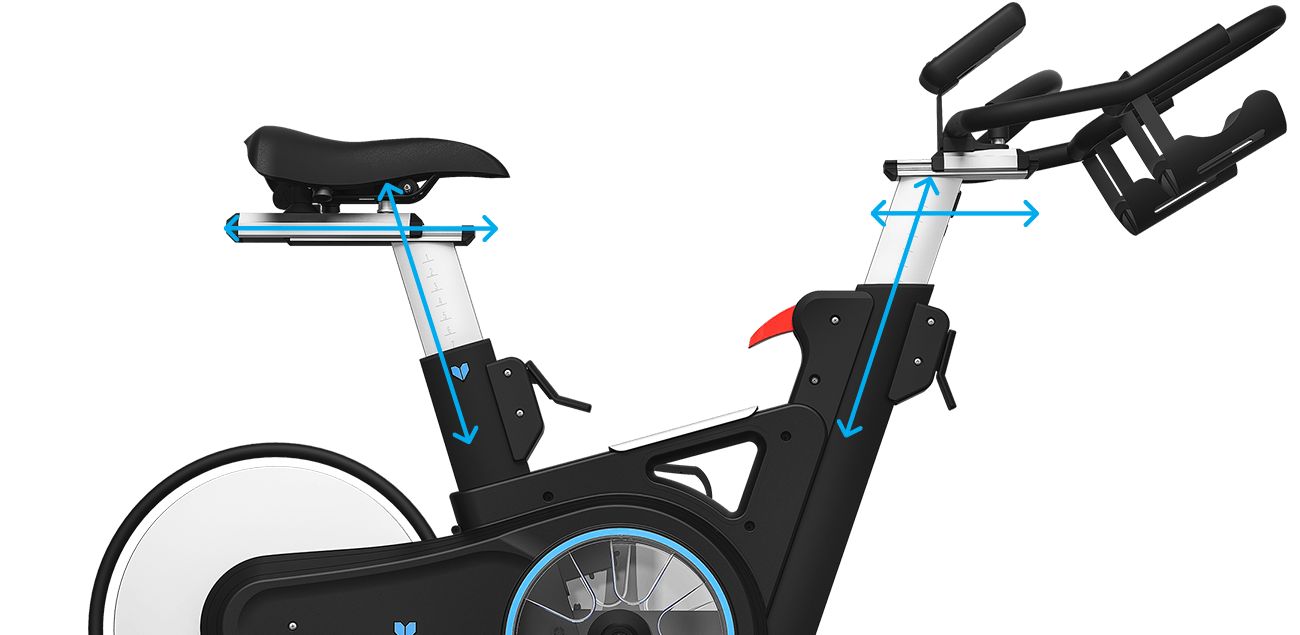 Lifespan Fitness SM900 Spin Bike is fully adjustable