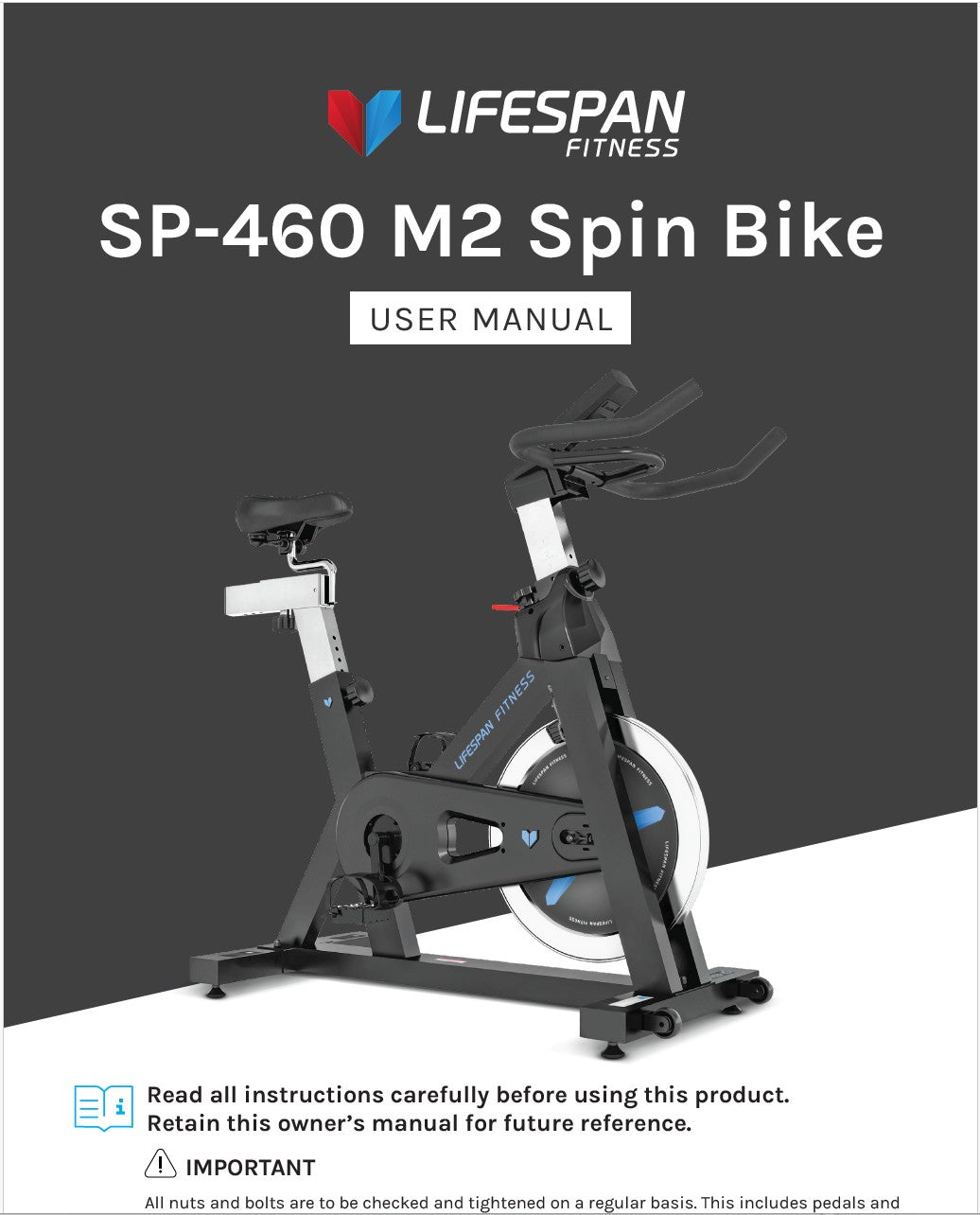 Lifespan Fitness SP-460 M2 Spin Bike