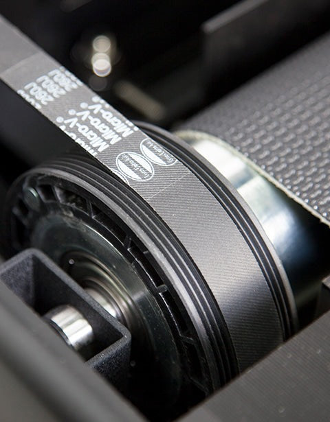 Lifespan Fitness Tempest CRX commercial treadmill with a digital display showing workout parameters and an outdoor scene, designed for serious fitness enthusiasts.