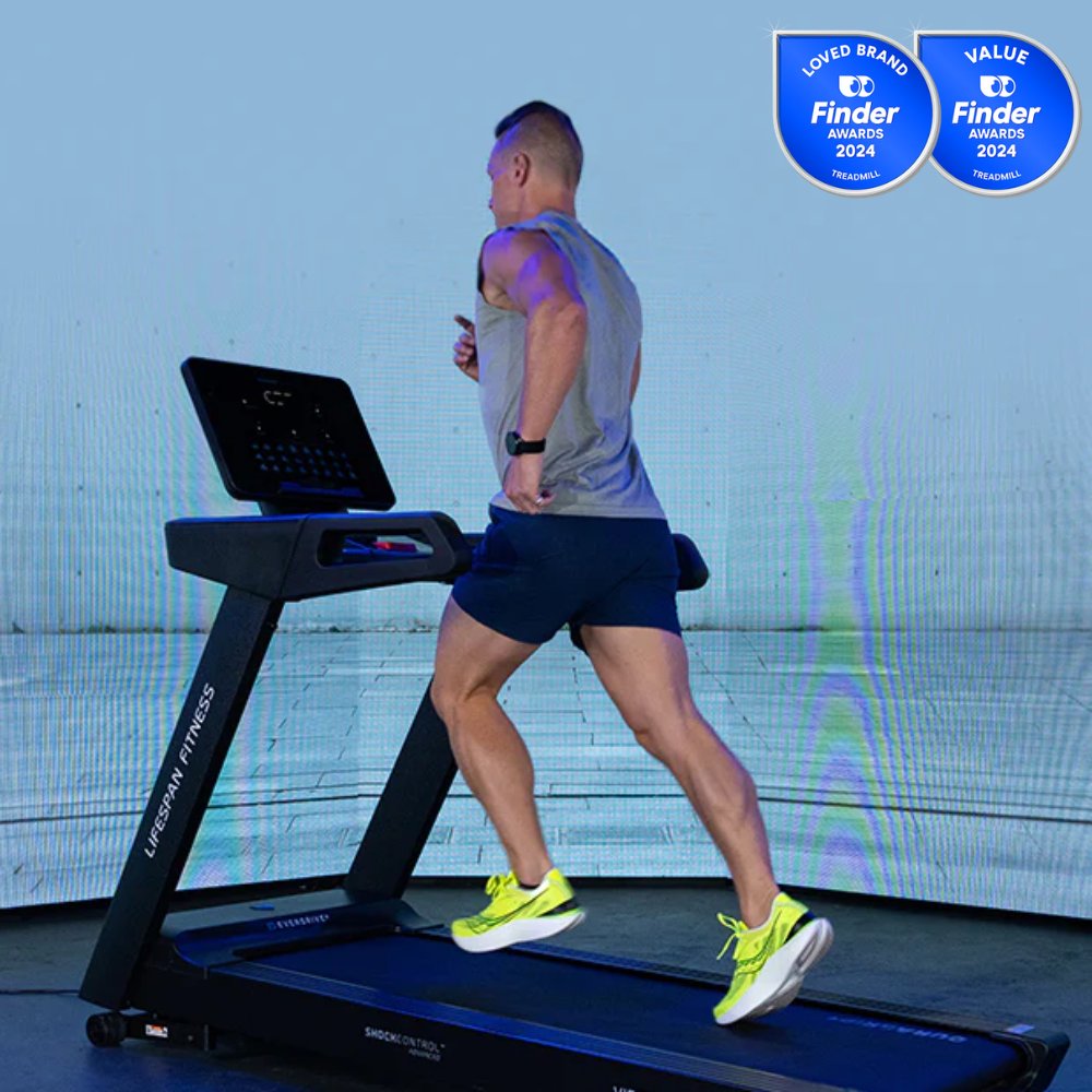 Lifespan Fitness V-FOLD Treadmill with SmartStride