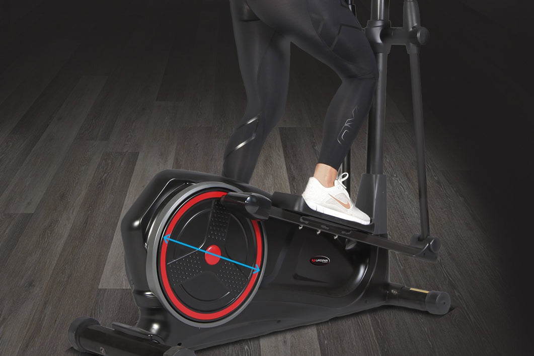 Lifespan Fitness X-22 Cross Trainer stirde length