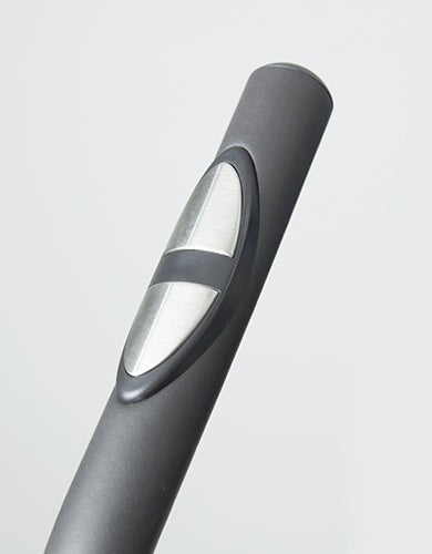 Close-up of a foot on the oversized footplate of the Lifespan Fitness X-41 Cross Trainer, highlighting its ergonomic design and non-slip surface, ideal for effective low-impact workouts.