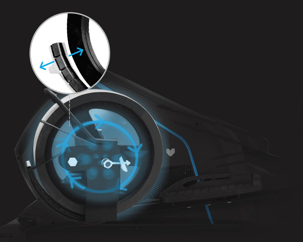 Close-up of Lifespan Fitness X-41 Cross Trainer