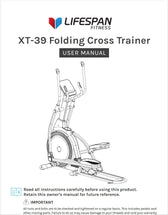 Lifespan Fitness XT-39 Folding Cross Trainer