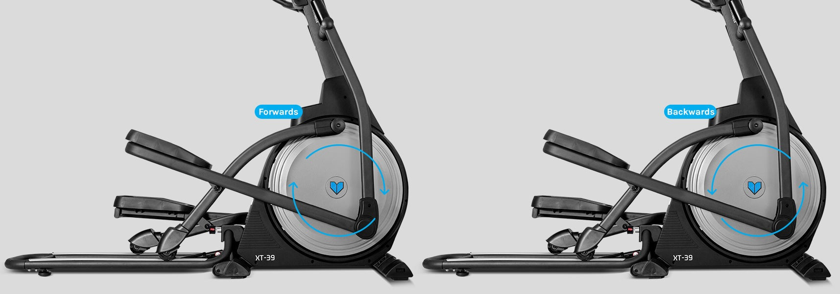 Lifespan XT39 Cross Trainer reversible motion