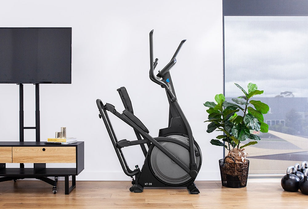 Lifespan XT39 Cross Trainer folded position