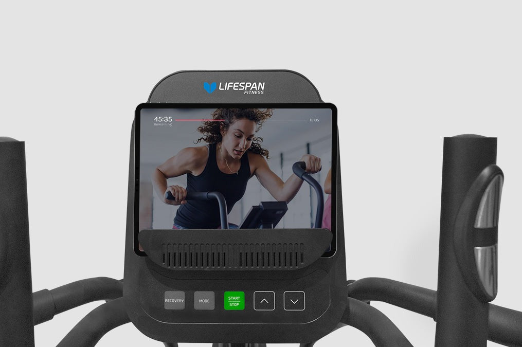 Lifespan XT39 Cross Trainer tablet holder