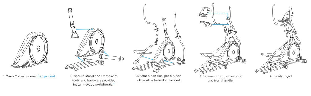 Lifespan Fitness XT-40 Ascender Incline Cross Trainer