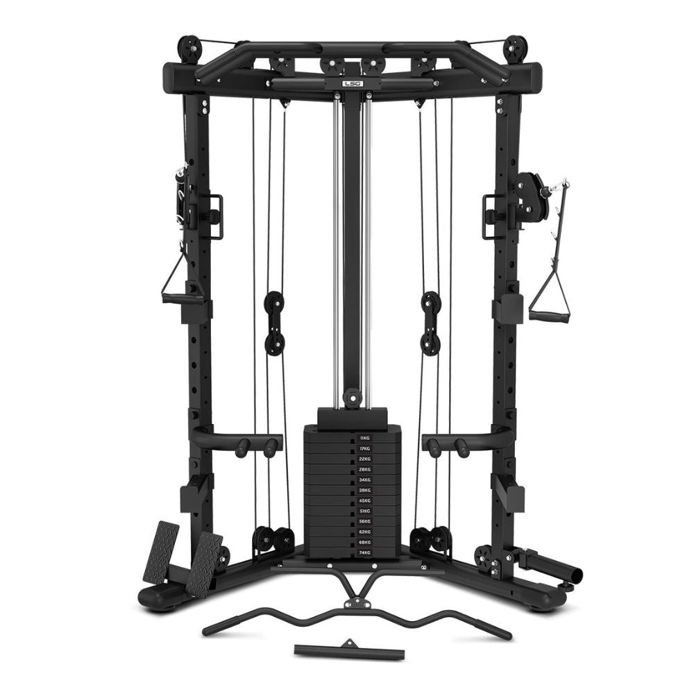 LSG GRK-110 Space Saving Multi Function Rack with 74kg Cable Crossover