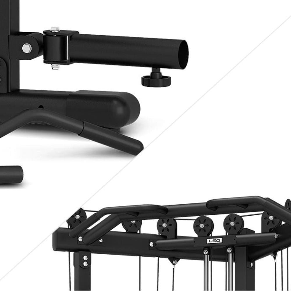 LSG GRK-110 Space Saving Multi Function Rack with 74kg Cable Crossover