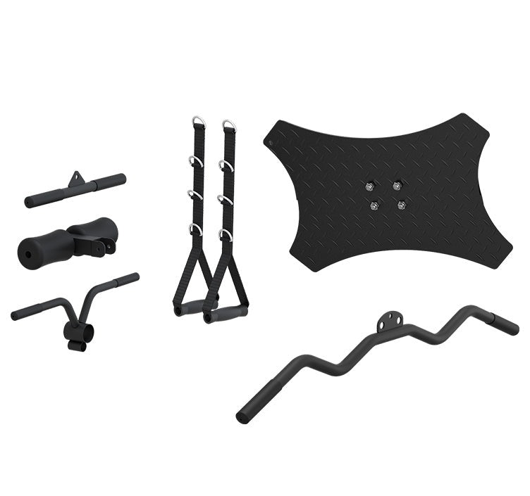 LSG GRK200 10-in-1 Home Gym Station, Power Rack, Smith Machine and Cable Crossover + 90kg Olympic Barbell & Bumper Plate Package