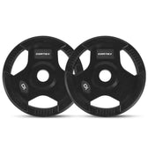 LSG GRK200 10-in-1 Home Gym Station, Power Rack, Smith Machine and Cable Crossover + 90kg Olympic Barbell Weight Plate Set
