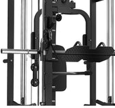 LSG GRK200 10-in-1 Home Gym Station, Power Rack, Smith Machine and Cable Crossover + 90kg Standard Weight Plate Set