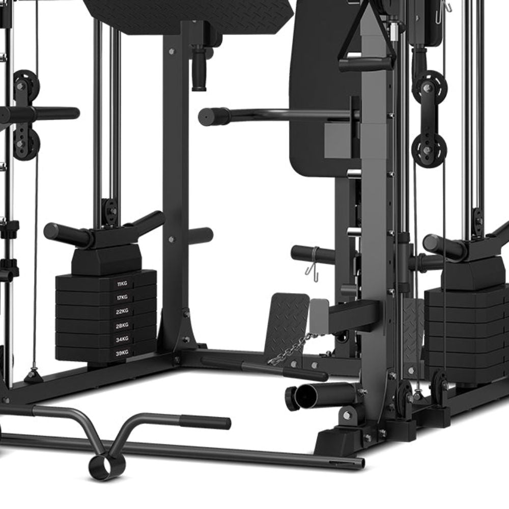 LSG GRK200 10-in-1 Home Gym Station, Power Rack, Smith Machine and Cable Crossover