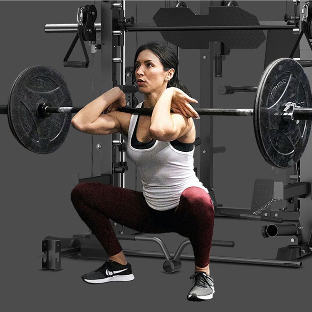 LSG GRK200 10-in-1 Home Gym Station, Power Rack, Smith Machine and Cable Crossover