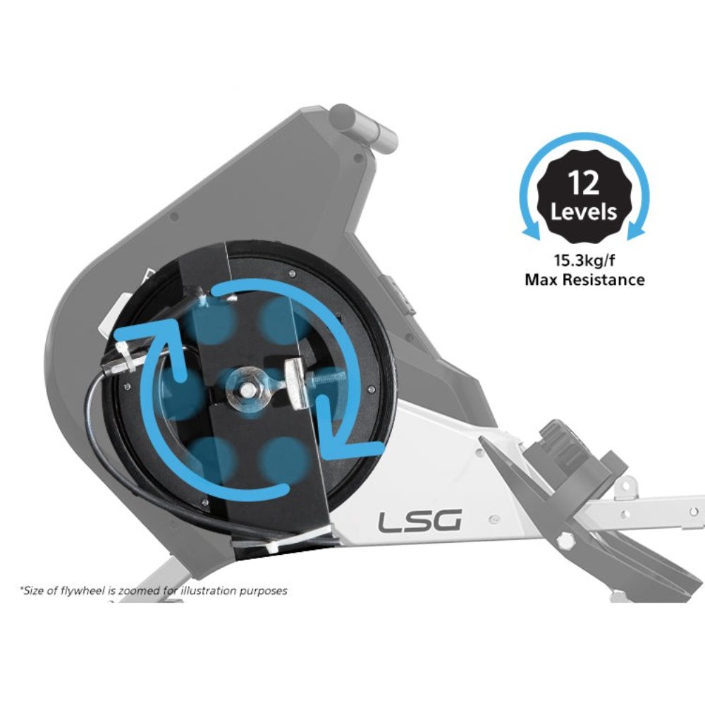 LSG ROWER-442 Magnetic Rowing Machine