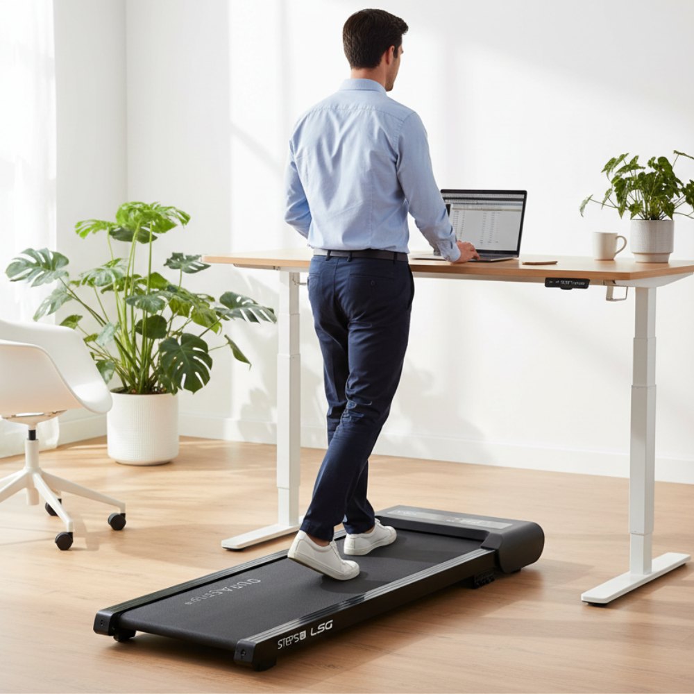 LSG Steps A1 Walking Pad Under Desk Treadmill