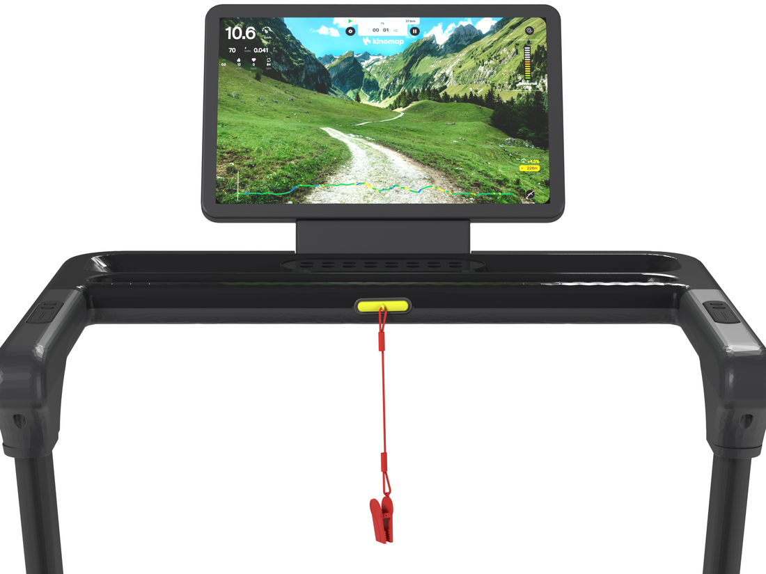The KAZE 5 display, seen straight on