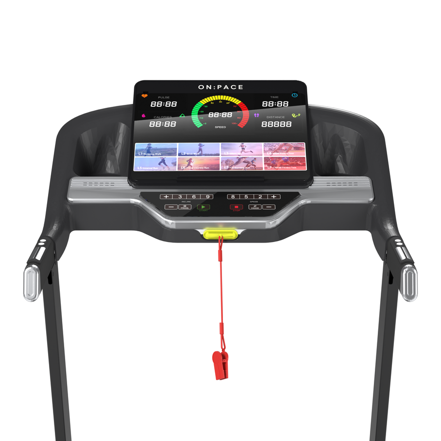 The SOYO 5 console and handrail controls