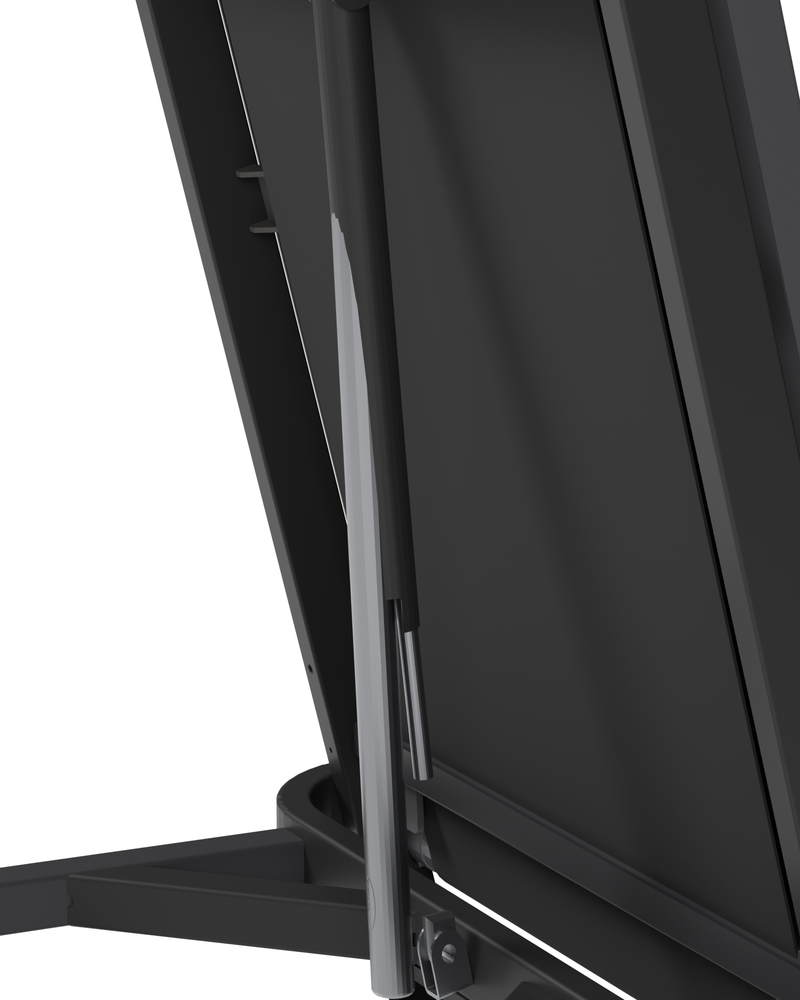Gas-strut fold