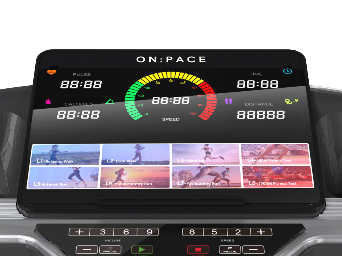 The SOYO 5 display, seen straight on