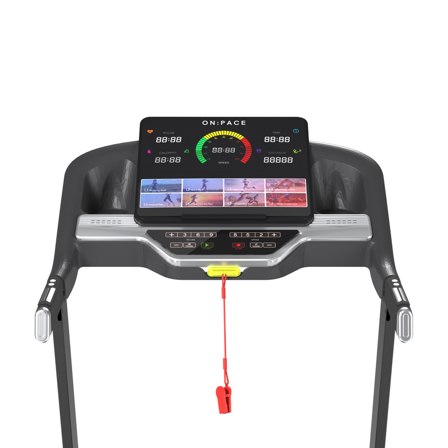 The SOYO 5 console and handrail controls
