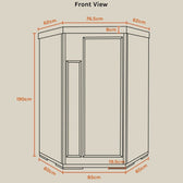 ReGen8 Duo Corner - 2 Person 2200W Infrared Sauna