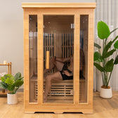 ReGen8 Duo Indoor - 2 Person Infrared Sauna (Natural)