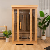 ReGen8 Duo Indoor - 2 Person Infrared Sauna (Natural)