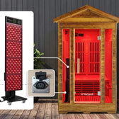 ReGen8 Duo Outdoor - 2 Person Infrared Sauna (Natural)