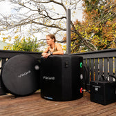 Regen8 PolarBarrel 340L Cold Plunge Ice Bath with T2 Ultra-Fast Chiller Unit (510W, 2°C)