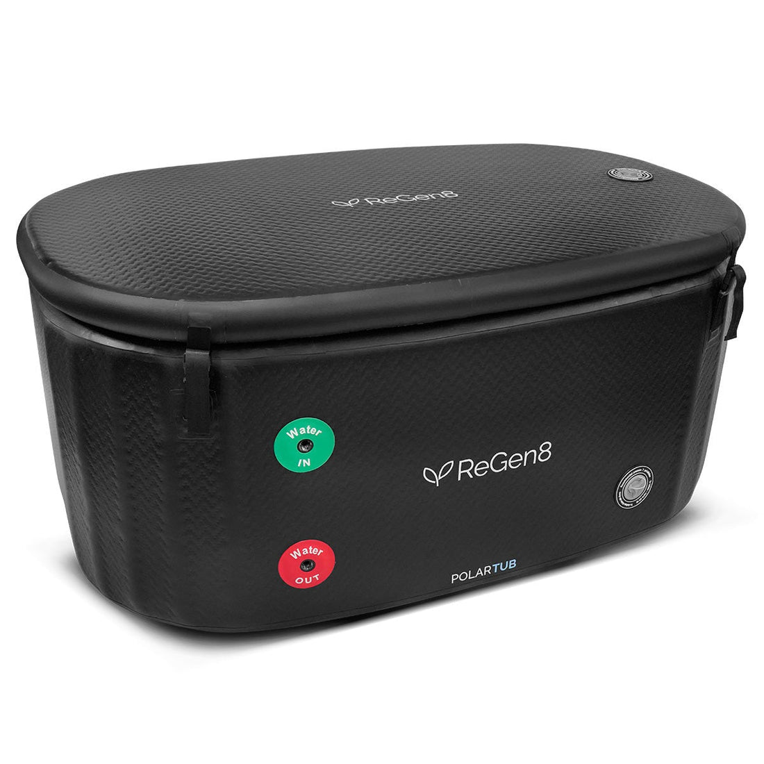 Regen8 PolarTub 505L Cold Plunge Ice Bath with T2 Ultra-Fast Chiller Unit (510W, 2°C)