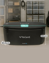 Regen8 PolarTub 505L Cold Plunge Ice Bath with T2 Ultra-Fast Chiller Unit (510W, 2°C)