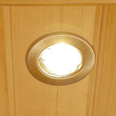 ReGen8 Quadro Corner - 4 Person 2640W Infrared Sauna (Natural)