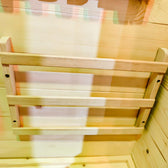 ReGen8 Quadro Outdoor - 4 Person Infrared Sauna (Natural)
