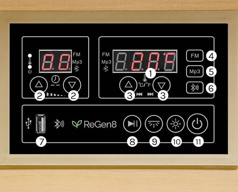 Regen8 Solo V2 - 1 Person Infrared Sauna